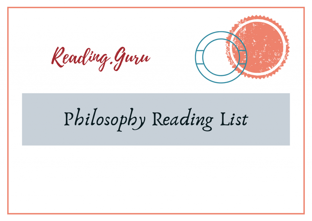 Best Philosophy Books Reading List